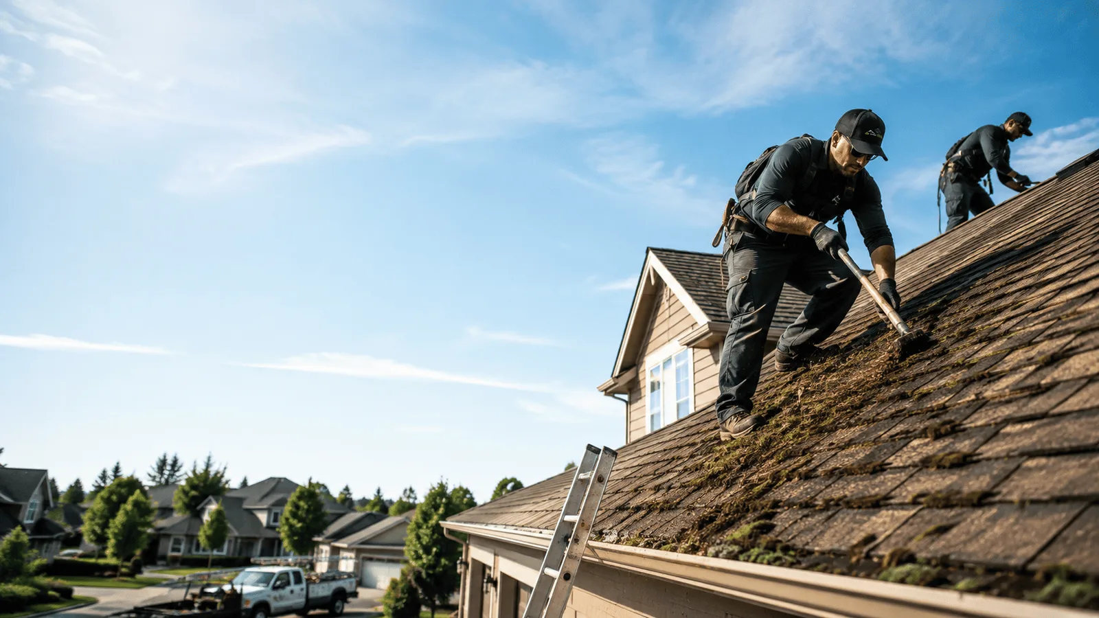 Roof Moss Removal in Solway, MN near me